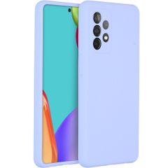 Accezz Liquid Silikoncase Samsung Galaxy A52(s) (5G/4G) - Violett
