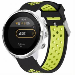 imoshion Silikonband Sport - 24-mm-Universalanschluss - Schwarz/Grün