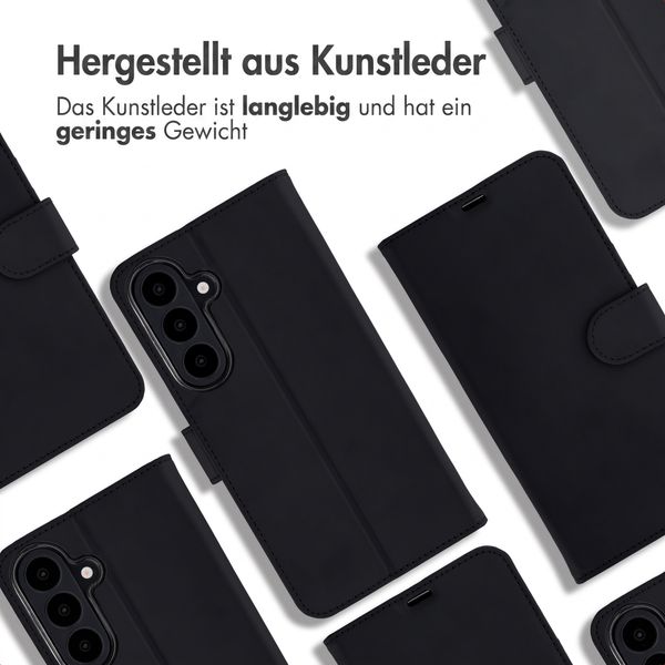 Accezz Wallet TPU Klapphülle Samsung Galaxy S26 FE - Schwarz