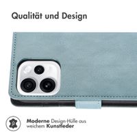 imoshion Luxuriöse Klapphülle Oppo Reno 15F - Hellblau