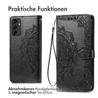 imoshion Mandala Klapphülle Samsung Galaxy A14 (5G/4G) - Schwarz