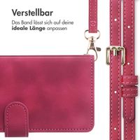 imoshion Klapphülle mit Kordel Apple iPhone 16 - Rood