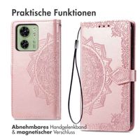 imoshion Mandala Klapphülle Motorola Edge 40 - Rosé gold