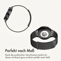 imoshion Mailändische Magnetarmband -   Universelle 18 mm Anschluss - Schwarz