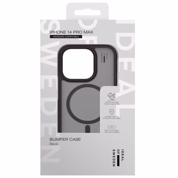 iDeal of Sweden Bumper Case MagSafe für das Apple iPhone 14 Pro Max - Schwarz