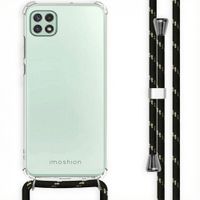 imoshion Backcover mit Band Samsung Galaxy A22 (5G) - Schwarz & Gold