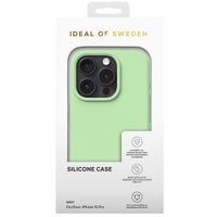 iDeal of Sweden Silikon Case für das iPhone 15 Pro - Mint