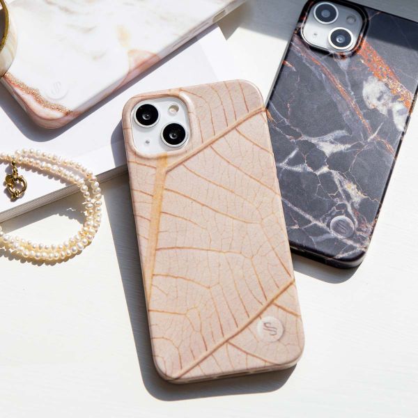 Selencia Aurora Fashion Back Case Samsung Galaxy A33 - Earth Leaf Beige