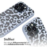 imoshion SilikonHülle design mit Band Apple iPhone 16 Pro - Animal Lila