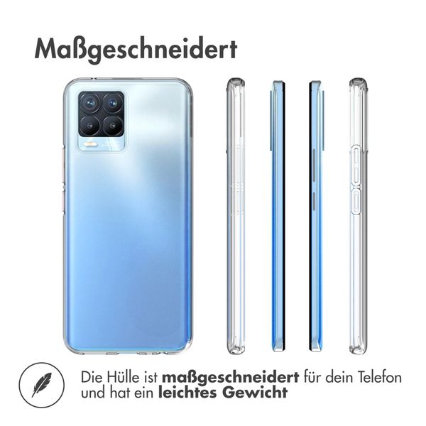 Accezz Clear TPU Backcover Realme 8 (Pro) - Transparent