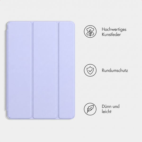 imoshion Trifold Klapphülle Samsung Galaxy Tab A8 - Lila