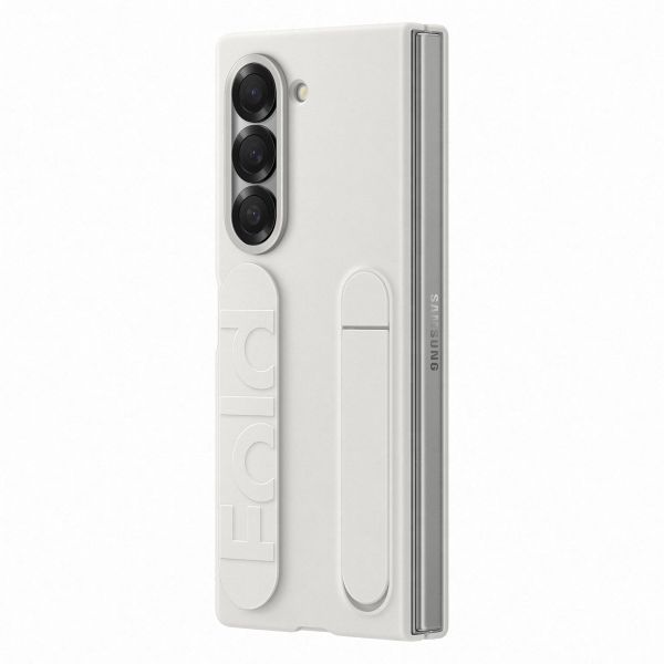 Samsung Original Silikon Cover mit Strap Samsung Galaxy Z Fold 6 - White