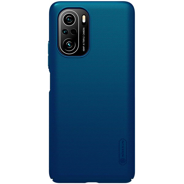 Nillkin Super Frosted Shield Case für das Xiaomi Poco F3 - Blau