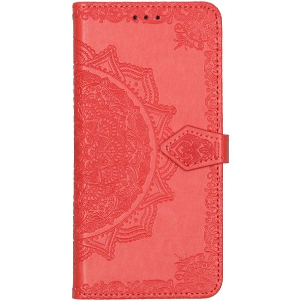 Mandala Klapphülle für das Samsung Galaxy A51 - Rot