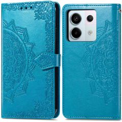 imoshion Mandala Klapphülle Xiaomi Redmi Note 13 Pro (5G) / Poco X6 - Türkis
