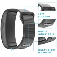 imoshion Silikonband für das  Samsung Gear Fit 2 / 2 Pro - Grau