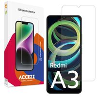 Accezz Screen Protector aus gehärtetem Glas für das Xiaomi Redmi A3