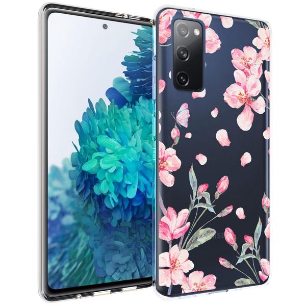 imoshion Design Hülle Samsung Galaxy S20 FE - Blume - Rosa