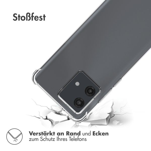 imoshion Shockproof Case für das Motorola Edge 40 Neo - Transparent