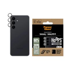 PanzerGlass Kameraprotektor Hoops Optic Rings für das Samsung Galaxy S25 FE - Transparent
