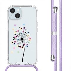 imoshion Design Hülle mit Band Apple iPhone 15 - Sandstone Dandelion