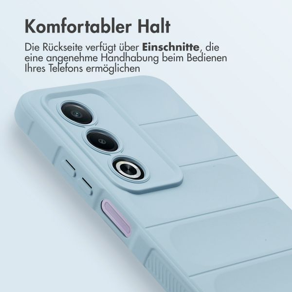 imoshion EasyGrip Back Cover für das Oppo A80 5G - Hellblau