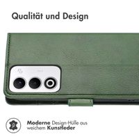 imoshion Luxuriöse Klapphülle Oppo A5 5G (2025) - Grün