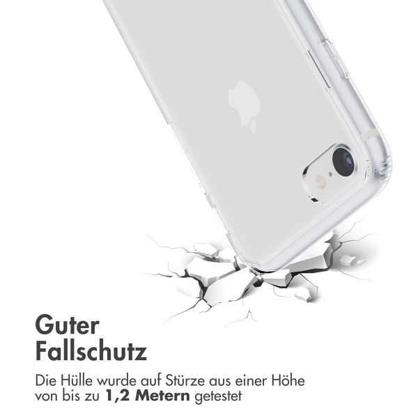 imoshion ﻿Back Cover mit Ständer für das iPhone SE (2022 / 2020) / 8 / 7 - Transparent