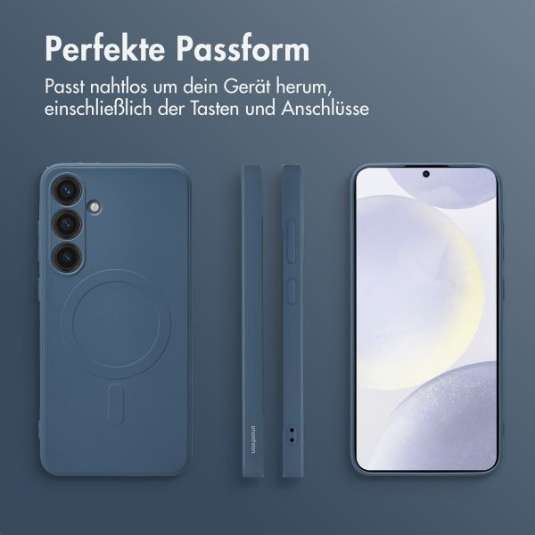 imoshion Color Back Cover mit MagSafe Samsung Galaxy S24 Plus - Dunkelblau