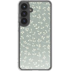 imoshion Design Hülle Samsung Galaxy S25 FE - Smoke Green Flowers