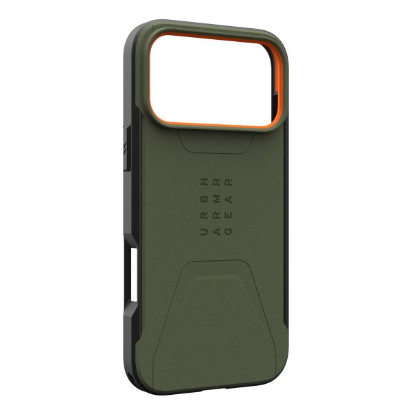 UAG Civilian Backcover MagSafe Apple iPhone 17 Pro Max - Olive Orange