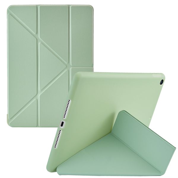 imoshion Origami Klapphülle für das iPad 9 (2021) 10.2 Zoll / iPad 8 (2020) 10.2 Zoll / iPad 7 (2019) 10.2 Zoll - Hellgrün