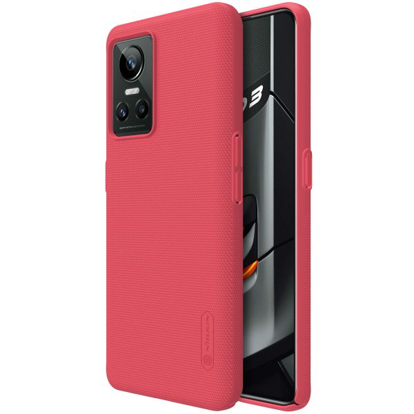 Nillkin Super Frosted Shield Case für das Realme GT Neo 3 - Rot