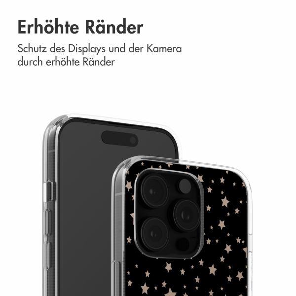 imoshion Design Hülle Apple iPhone 16 Pro - Stars Beige Reverse