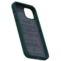 Njorð Collections Salmon Leather MagSafe Case für das iPhone 13 - Dark Green