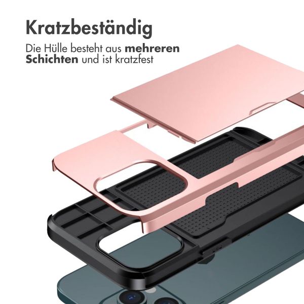 imoshion Backcover mit Kartenfach für das iPhone 14 Pro - Rose Gold