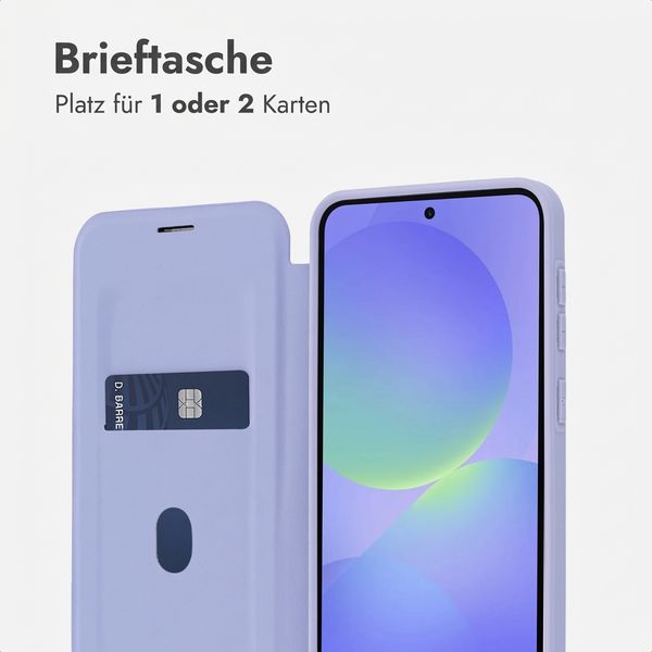 imoshion Transparente Bookcase mit MagSafe Samsung Galaxy A37 (5G) - Lila