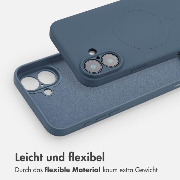 imoshion Color Back Cover mit MagSafe Apple iPhone 16 Plus - Dunkelblau