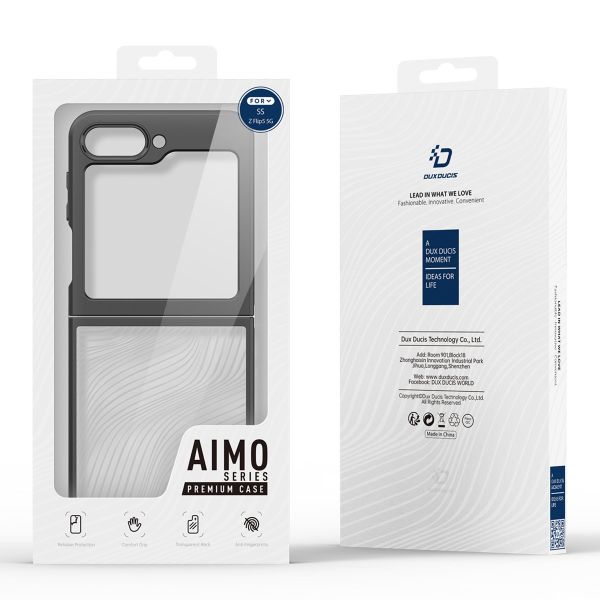 Dux Ducis Aimo Back Cover für das Samsung Galaxy Z Flip 5 - Transparent