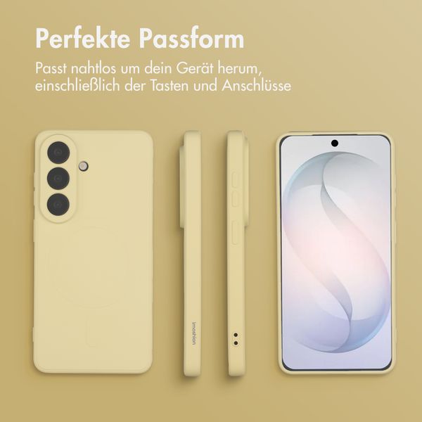 imoshion Color Back Cover mit MagSafe Samsung Galaxy S26 - Vanilla