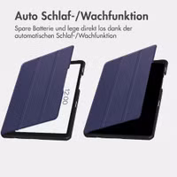 imoshion Trifold Klapphülle Apple iPad Pro 11 (2022 / 2021 / 2020 / 2018) - Dunkelblau