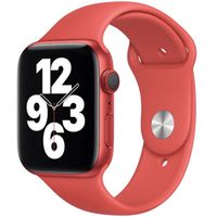 Apple Sport Band für Apple Watch Series 1 bis 10 / SE / Ultra (2) (44/45/46/49 mm) - Crimson Red