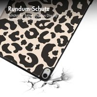 imoshion Design Trifold Klapphülle für das iPad Air 13 Zoll (2025) M3 / (2024) M2 - Leopard