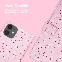 imoshion Design Klapphülle Apple iPhone 12 (Pro) - Blush Berries