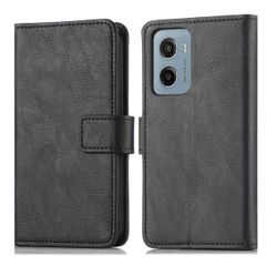 imoshion Luxuriöse Klapphülle Motorola Moto G05/E15 - Schwarz