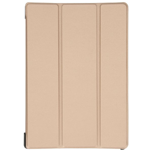 imoshion Trifold Klapphülle für das Lenovo Tab E10 - Gold