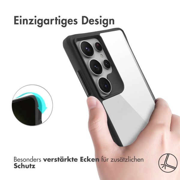 imoshion Rugged Hybrid Carbon Case Samsung Galaxy S25 Ultra - Schwarz