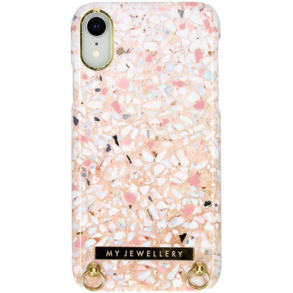 My Jewellery Design Hard Case Kordelhülle iPhone Xr - Pink Brick