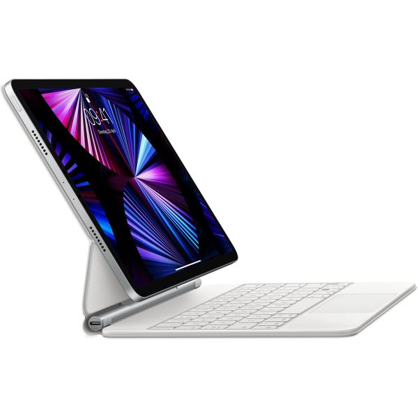 Apple Magic Keyboard Apple iPad Air 11 Zoll (2025) M3 / (2024) M2 / Air 5 (2022) / Air 4 (2020) / Pro 11 (2018/2020/2021/2022) - QWERTZ / DE - Weiß