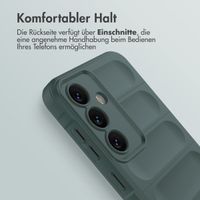 imoshion EasyGrip Back Cover für das Samsung Galaxy S24 - Dunkelgrün